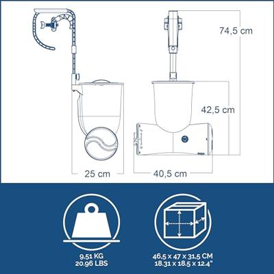 Bestway flowclear zwembadfilterpomp flowclear skimatic 3974 l/u 58469