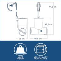 Bestway flowclear zwembadfilterpomp flowclear skimatic 3974 l/u 58469 - thumbnail