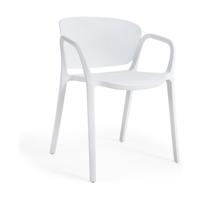 Kave Home Tuinstoel 'Ania' kleur Wit - thumbnail