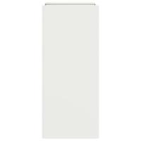 Plantenbak 32x29x75 cm staal wit - thumbnail