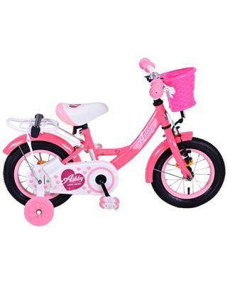 Volare ashley kinderfiets - meisjes - 12 inch - rood/roze