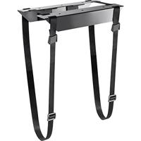 SpeaKa Professional SP-PCH-100 SP-9330268 PC-houder Onder tafel, Schroefbevestiging Zwart Belastbaar tot: 10 kg - thumbnail