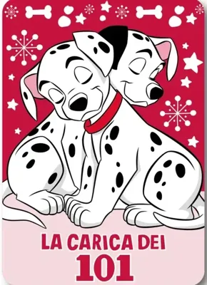 101 Dalmatians Cuddle Spots Fleece deken 100 x 140 cm