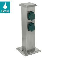 Eglo TuinstopcontactPark 4 met 4 spotcontacten - 90748 - thumbnail