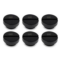 Alphacool Eiszapfen Verschlussschraube G1/4, schwarz Waterkoelingfitting - thumbnail