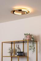 Lucide ANDREAS - Plafonnière - Ø 39,6 cm - LED - 1x30W 2700K - Mat Goud / Messing - thumbnail