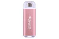 Transcend ts1tesd300p esd300 pink external ssd, 1tb, usb type-c 10gbps, 1050/ 950 mb/s max - thumbnail