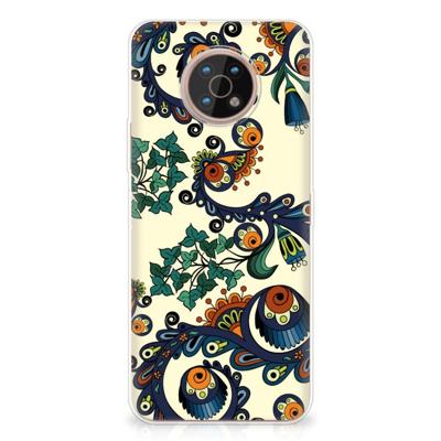 Siliconen Hoesje Nokia G50 Barok Flower Siliconen Hoesje Nokia G50 Barok Flower