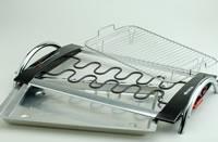 Ariete 732 Grill Tafelblad Electrisch Zwart, Zilver 2000 W - thumbnail