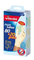 Vileda Natural Latex Handschoenen M/L 100 Stuks - thumbnail