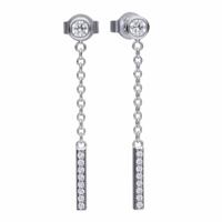 Oorbellen Dames Diamonfire 6219191082 3 cm - thumbnail