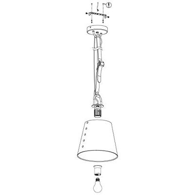 Eglo Zinken hanglampChertsey Ø 33,5cm - 43405