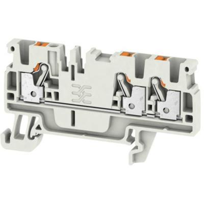 Weidmüller 2003120000 Doorgangsklem 5.1 mm Spanveer Lichtgrijs 100 stuk(s) Piece