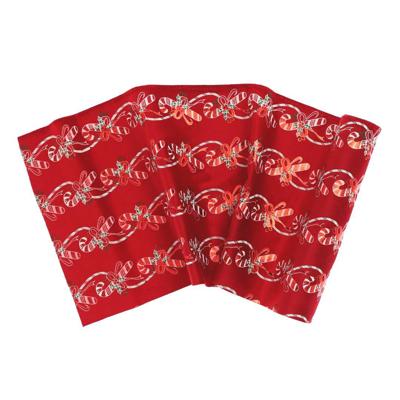 Decofabric Candy cane 28x300 cm red Unique Living - Unique living