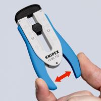 Knipex 12 85 110 SB Abisolierwerkzeug f. Glasfaserkabel Stripgereedschap Geschikt voor: Ronde kabel - thumbnail