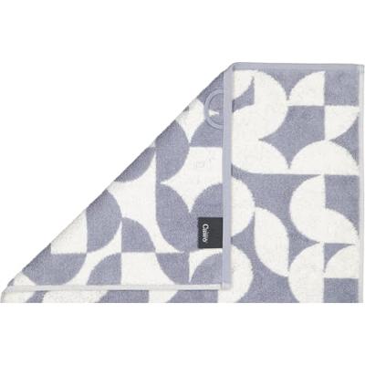 Cawö Cawo Studio gemustert 6251 Handdoek 50x100 nordic blue