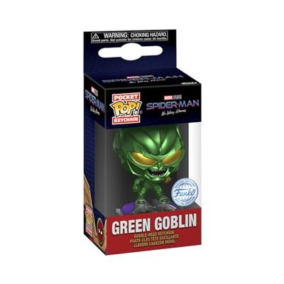Spider-Man No Way Home Pocket Pop Keychain - Green Goblin