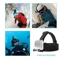 MOJOGEAR A03 Hoofd-, Borst- & Polsband Kit - voor GoPro & smartphone - thumbnail