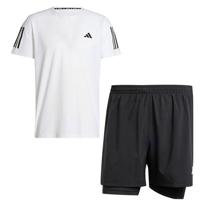 adidas OTR Shirt Short 5&apos;&apos; Set Heren - thumbnail