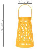 Solar Lantaarn kunststof Ø11,5xH18cm - thumbnail