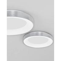 Lyora PlafondlampRando Thin zilvergrijs Ø 60cm - 9353856 - thumbnail