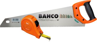 Bahco universele handzaag 550mm + rolmaat