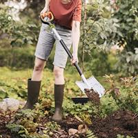 FISKARS spade "xact gaertnerspaten xact pointed - thumbnail