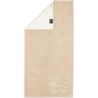 Cawö Cawo We love Dogs gemustert 6248 Handdoek 50x100 natur/beige - thumbnail