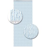 Vliegengordijn Kunststof Bali Blauw - 100cm x 240cm - thumbnail