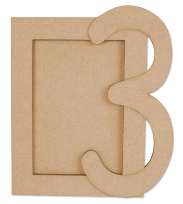 Vaessen Creative • mdf fotolijst cijfer staand 3