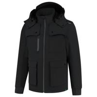 Tricorp 402712 winter softshell jack rewear - black - maat XL - thumbnail