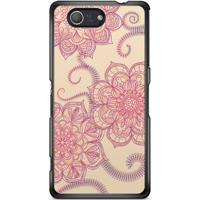 Sony Xperia Z3 Compact hoesje - Sweet floral mandala - thumbnail