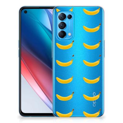 OPPO Find X3 Lite | Reno5 5G Siliconen Case Banana