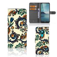 Wallet Case Nokia 3.4 Barok Flower - thumbnail