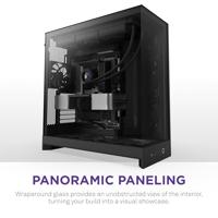 NZXT H9 Flow zwart - thumbnail