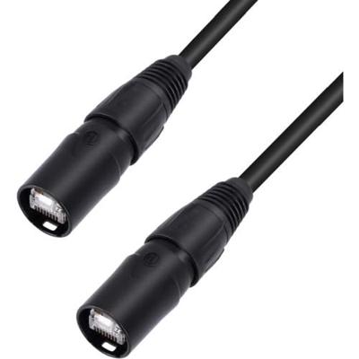 Adam Hall 5 Star CAT6 0500 Cat6A netwerkkabel met etherCON & Draka-kabel 5m Adam Hall 5 Star CAT6 0500 Cat6A netwerkkabel met etherCON & Draka-kabel 5m
