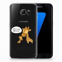 Samsung Galaxy S7 Edge Telefoonhoesje met Naam Giraffe - thumbnail