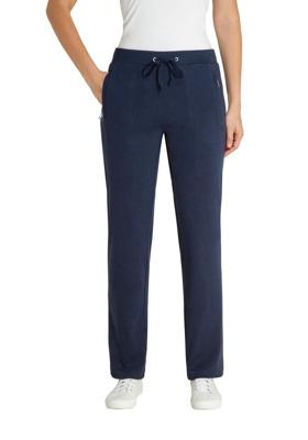 Comfortabele dames vrijetijdsbroek blauw Comfortabele dames vrijetijdsbroek blauw
