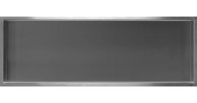 Looox BoX nis - 90x30cm - inbouw - rvs geborsteld box90