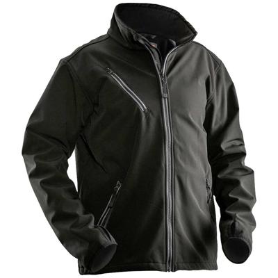 Jobman J1201-schwarz-XXL Softshell jas Maat: XXL Zwart Jobman J1201-schwarz-XXL Softshell jas Maat: XXL Zwart