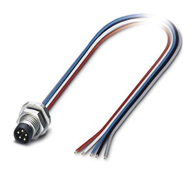 Phoenix Contact 1424234 Sensor/actuator inbouwconnector M8 Aantal polen (sensoren): 5 Stekker, inbouw 0.50 m 1 stuk(s) Phoenix Contact 1424234 Sensor/actuator inbouwconnector M8 Aantal polen (sensoren): 5 Stekker, inbouw 0.50 m 1 stuk(s)