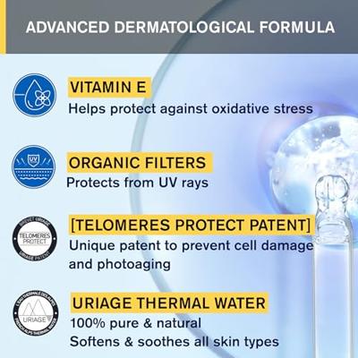 Uriage Eau Thermale Moisturizing Cream SPF50+ 50 ml