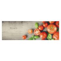 VidaXL Keukenmat wasbaar tomatenprint 60x180 cm fluweel - thumbnail