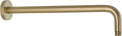 Ben Round douche-arm 40cm geborsteld messing pvd Ben Round douche-arm 40cm geborsteld messing pvd