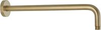 Ben Round douche-arm 40cm geborsteld messing pvd - thumbnail