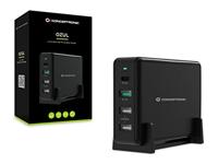 Conceptronic OZUL01B oplader voor mobiele apparatuur Zwart Binnen - thumbnail