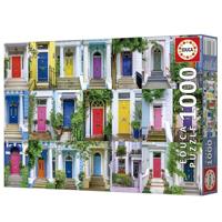 Puzzel - EDUCA - Gates of Notting Hill - 1000 stukjes - Thema Architectuur - 68 x 48 cm - thumbnail