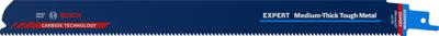 Bosch Accessories 2608900377 Expert Medium-Thick Tough Metal S 1255 HHM reciprozaagblad, 1 stuk Zaagbladlengte 300 mm 1 stuk(s) Bosch Accessories 2608900377 Expert Medium-Thick Tough Metal S 1255 HHM reciprozaagblad, 1 stuk Zaagbladlengte 300 mm 1 stuk(s)