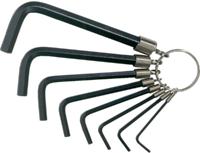 Inbussleutelset 8dlg 2-10mm m.ring - thumbnail