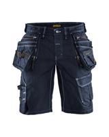 Blåkläder Short denim stretch X1900 19921141 | Marineblauw/Zwart | Maat 50 - 7330509554388 - thumbnail